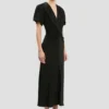 Eve midi dress in black Eve midi dress in black
