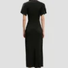 Eve midi dress in black Eve midi dress in black