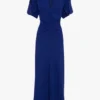 Eve midi dress in bright indigo Eve midi dress in bright indigo
