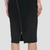 Fitted t-shirt dress in black Fitted t-shirt dress in black