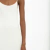Floor-length cami dress in ivory Floor-length cami dress in ivory