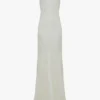 Floor-length cami dress in ivory Floor-length cami dress in ivory