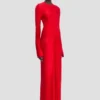 Frances midi dress in cardinal red Frances midi dress in cardinal red