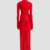 Frances midi dress in cardinal red Frances midi dress in cardinal red