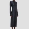 Frances midi dress in navy Frances midi dress in navy