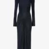 Frances midi dress in navy Frances midi dress in navy