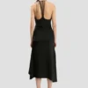 Gathered cami top in black Gathered cami top in black