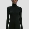 High neck jumper in black High neck jumper in black