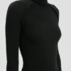 High neck jumper in black High neck jumper in black