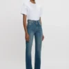 Julia stretch jean in mid blue Julia stretch jean in mid blue
