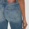 Julia stretch jean in worn blue wash Julia stretch jean in worn blue wash