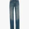Julia stretch jean in worn blue wash Julia stretch jean in worn blue wash