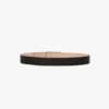 Jumbo dorian belt in black grained leather Jumbo dorian belt in black grained leather