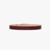 Jumbo dorian belt in burgundy leather Jumbo dorian belt in burgundy leather