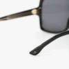 Layered mask frame in black