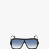 Layered mask sunglasses in black gradient Layered mask sunglasses in black gradient