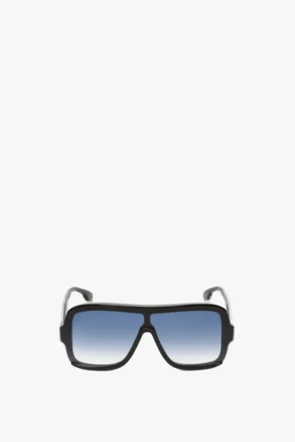 Layered mask sunglasses in black gradient Layered mask sunglasses in black gradient