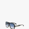 Layered mask sunglasses in black gradient Layered mask sunglasses in black gradient