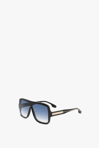 Layered mask sunglasses in black gradient Layered mask sunglasses in black gradient
