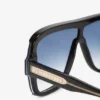 Layered mask sunglasses in black gradient Layered mask sunglasses in black gradient