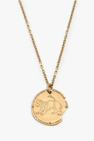 Leo zodiac necklace Leo zodiac necklace