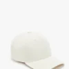 Logo cap in antique white Logo cap in antique white
