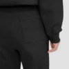 Logo embroidered jogger in black Logo embroidered jogger in black