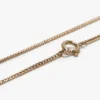 Long fine chain in gold Long fine chain in gold