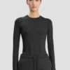 Long sleeve t-shirt in black Long sleeve t-shirt in black