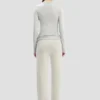 Long sleeve t-shirt in grey marl Long sleeve t-shirt in grey marl