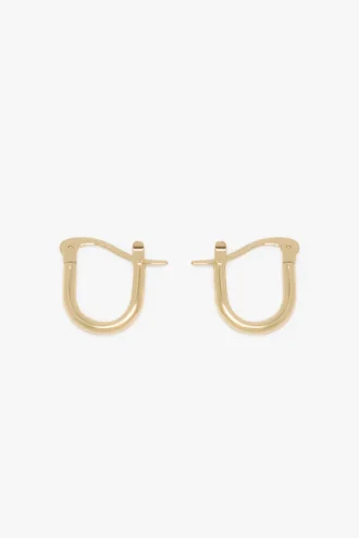 Medium hoop earrings