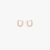 Medium pava crystal hoop earrings Medium pava crystal hoop earrings