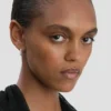 Medium pava crystal hoop earrings Medium pava crystal hoop earrings