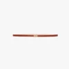 Micro dorian belt in tan leather Micro dorian belt in tan leather