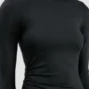 Midi dress in black