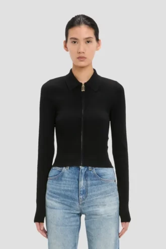 Mila top in black