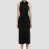 Mira midi dress in black Mira midi dress in black