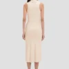 Mira midi dress in sandstone Mira midi dress in sandstone