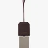 Mirror charm in burgundy Mirror charm in burgundy