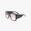 Oversized soft square acetate frame in blue Oversized soft square acetate frame in blue