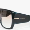 Oversized soft square acetate frame in blue Oversized soft square acetate frame in blue