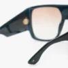Oversized soft square acetate frame in blue Oversized soft square acetate frame in blue