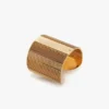 Perfume cuff in gold Perfume cuff in gold