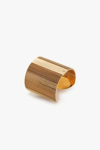 Perfume cuff in gold Perfume cuff in gold
