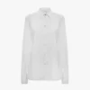 Pin tuck shirt in white Pin tuck shirt in white