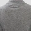 Polo top in grey marl Polo top in grey marl