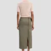 Polo top in pale rose Polo top in pale rose