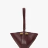 Portofino dia clutch in burgundy leather Portofino dia clutch in burgundy leather
