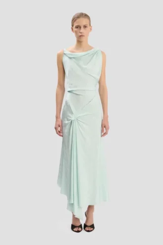 posy midi dress in aquamarine 1 330x495 - Posy midi dress in aquamarine