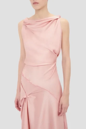 Posy midi dress in dusty pink Posy midi dress in dusty pink